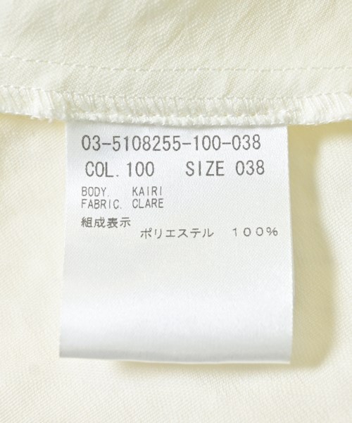 theory luxe（セオリーリュクス）ブラウス 白 サイズ:38(M位) レディース/2200711510043
