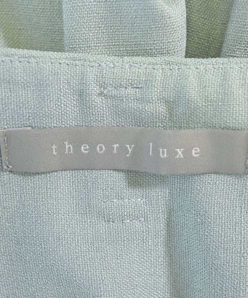 theory luxe（セオリーリュクス）スラックス 青 サイズ:38(M位) レディース/2200714278087