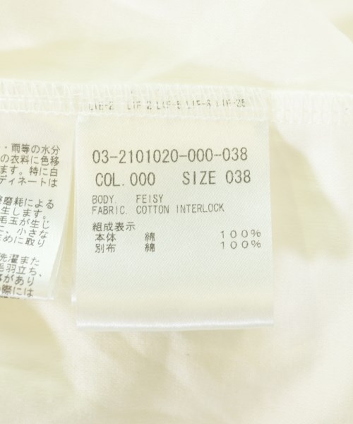 theory luxe（セオリーリュクス）ブラウス 白 サイズ:38(M位) レディース/2200715900055