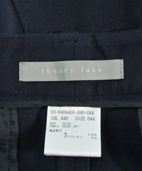 theory luxe（セオリーリュクス）スラックス 紺 サイズ:44(XL位) レディース/2200715626498