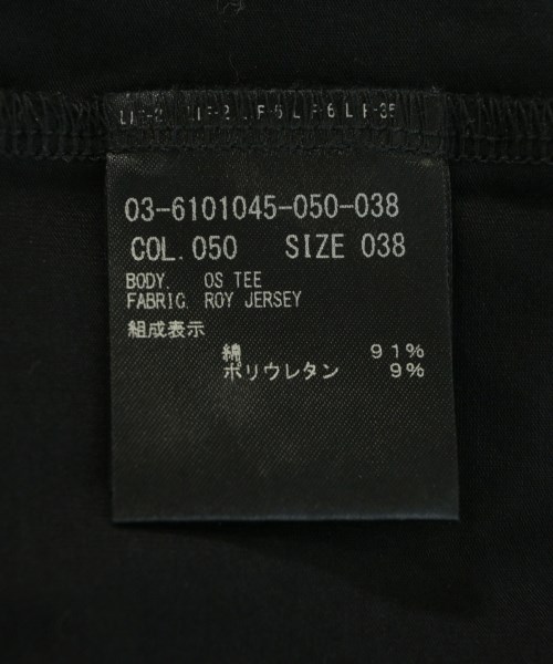 theory luxe（セオリーリュクス）Tシャツ・カットソー 黒 サイズ:38(M位) レディース/2200716416036