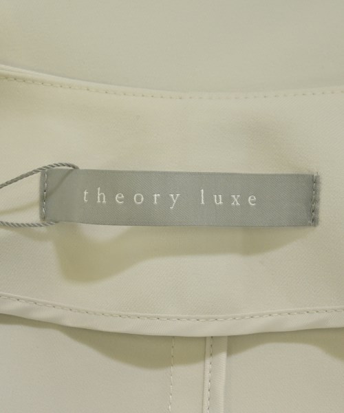 theory luxe（セオリーリュクス）ノーカラージャケット 白 サイズ:40(M位) レディース/2200717116041
