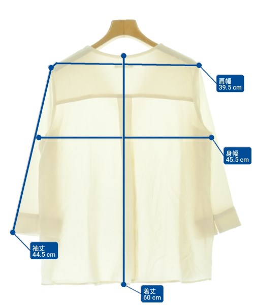 theory luxe（セオリーリュクス）ブラウス 白 サイズ:38(M位) レディース/2200712968164