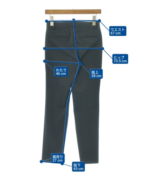 theory luxe（セオリーリュクス）スラックス 紺 サイズ:32(XXS位) レディース/2200712743020