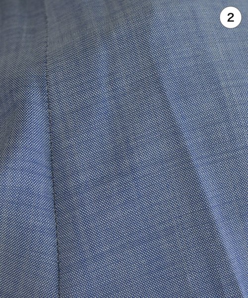 theory luxe（セオリーリュクス）スラックス 青 サイズ:34(XS位) レディース/2200712743075