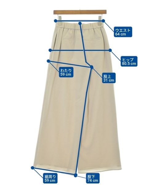theory luxe（セオリーリュクス）スラックス ベージュ サイズ:36(S位) レディース/2200718587079