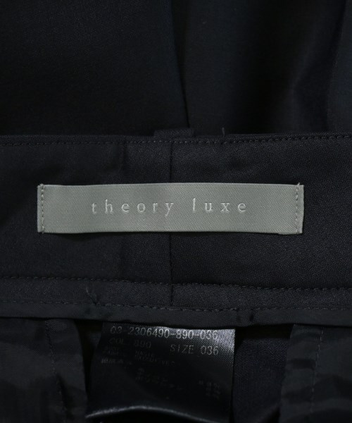 theory luxe（セオリーリュクス）スラックス 黒 サイズ:36(S位) レディース/2200718593032