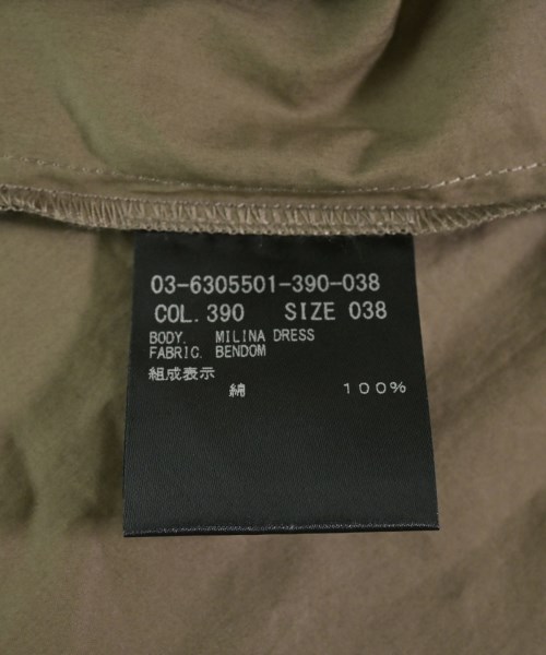 theory luxe（セオリーリュクス）ワンピース 茶 サイズ:38(M位) レディース/2200716026044