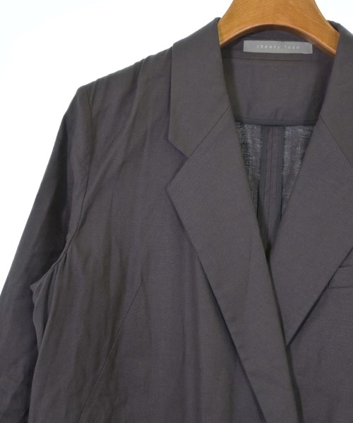 theory luxe（セオリーリュクス）チェスターコート グレー サイズ:38(M位) レディース/2200719434129