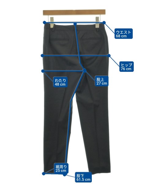 theory luxe（セオリーリュクス）スラックス 黒 サイズ:34(XS位) レディース/2200719556111