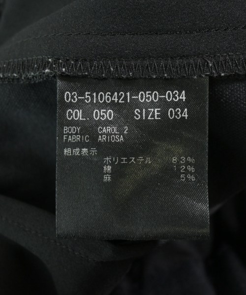 theory luxe（セオリーリュクス）クロップドパンツ 黒 サイズ:34(XS位) レディース/2200636652026