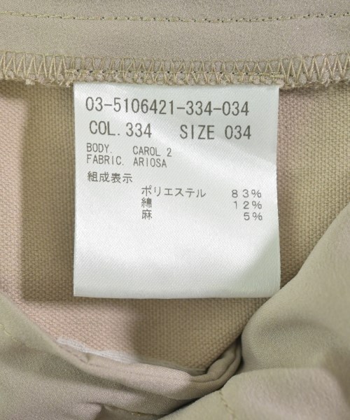 theory luxe（セオリーリュクス）クロップドパンツ ベージュ サイズ:34(XS位) レディース/2200636652033