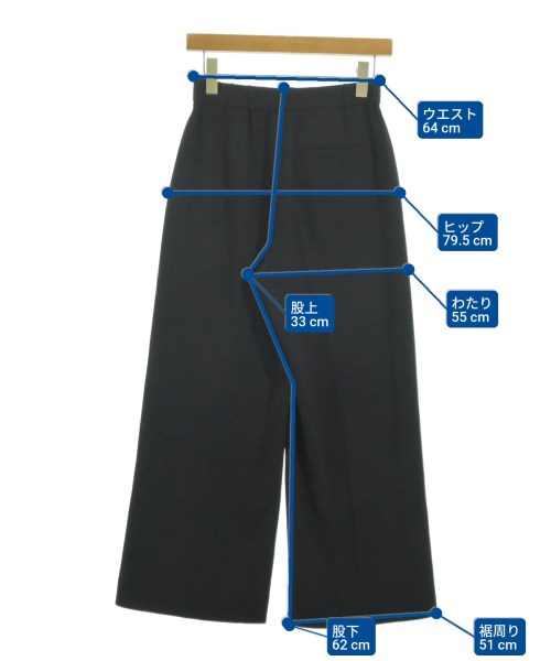 theory luxe（セオリーリュクス）スラックス 黒 サイズ:34(XS位) レディース/2200636652088