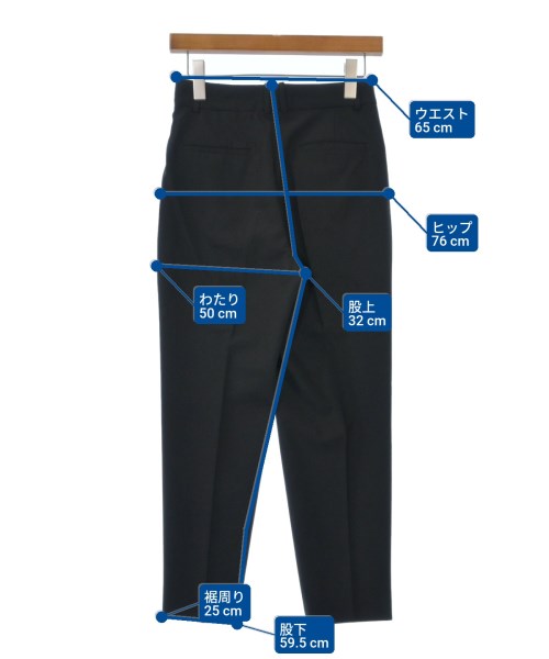 theory luxe（セオリーリュクス）スラックス 黒 サイズ:36(S位) レディース/2200636652101