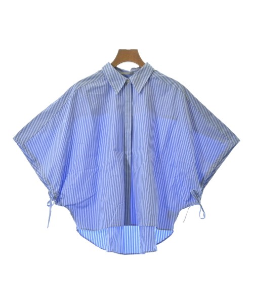 theory luxe(セオリーリュクス)ブラウス 青 サイズ:38(M位)/2200636652125