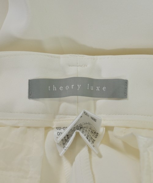 theory luxe（セオリーリュクス）スラックス 白 サイズ:36(S位) レディース/2200643719064