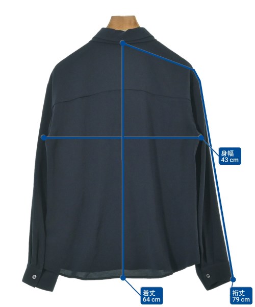 theory luxe（セオリーリュクス）カジュアルシャツ 紺 サイズ:36(S位) レディース/2200643719118