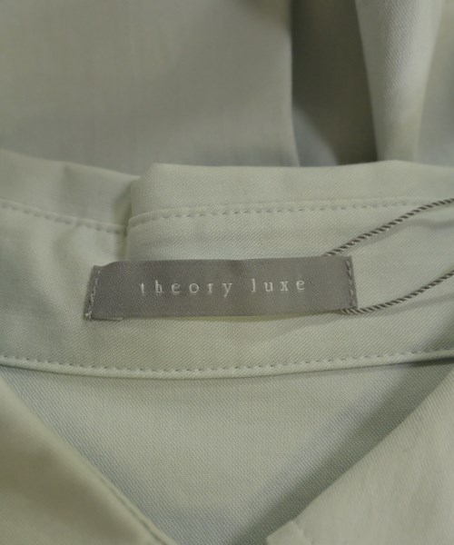 theory luxe（セオリーリュクス）カジュアルシャツ 青 サイズ:38(M位) レディース/2200643719125