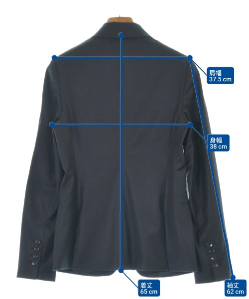 theory luxe（セオリーリュクス）ジャケット 紺 サイズ:38(M位) レディース/2200639315041