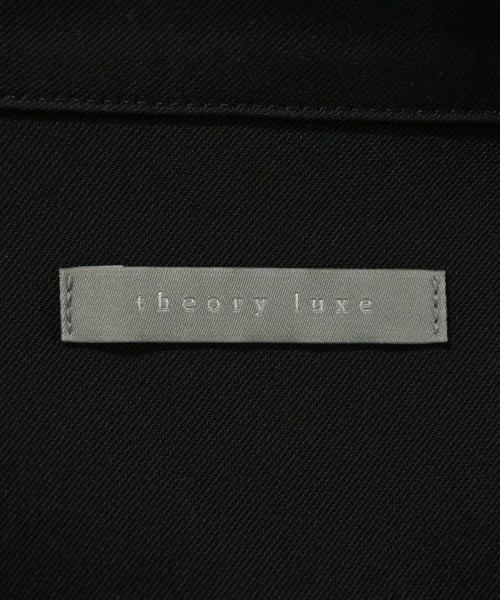 theory luxe（セオリーリュクス）シャツワンピース 黒 サイズ:38(M位