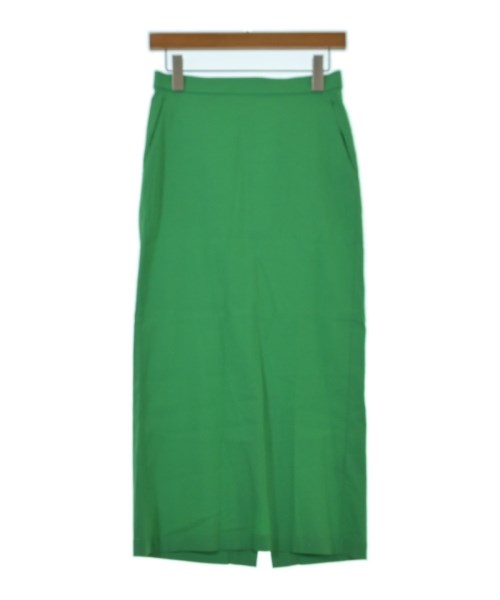 theory luxe(セオリーリュクス)ロング・マキシ丈スカート 緑 サイズ:38(M位)/2200639386171