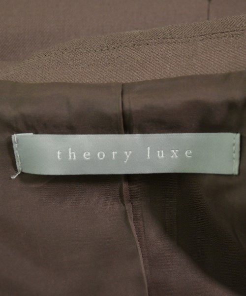 theory luxe（セオリーリュクス）テーラードジャケット 茶 サイズ:36(S位) レディース/2200647302019