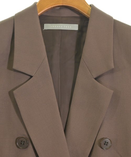 theory luxe（セオリーリュクス）テーラードジャケット 茶 サイズ:36(S位) レディース/2200647302019