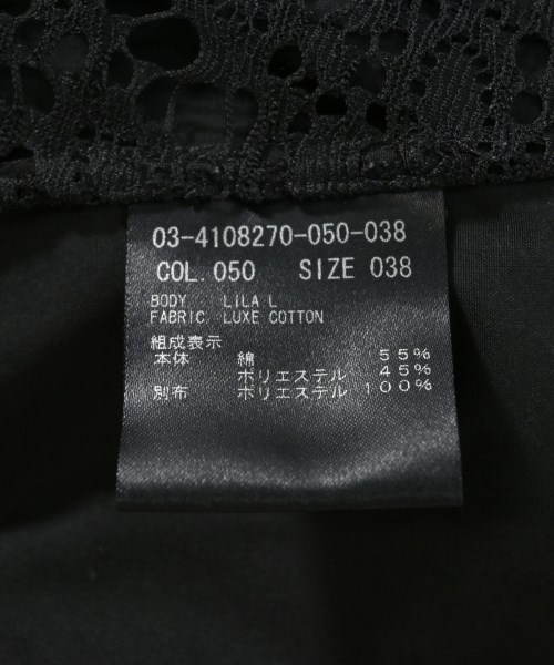 theory luxe（セオリーリュクス）ブラウス 黒 サイズ:38(M位) レディース/2200647302026