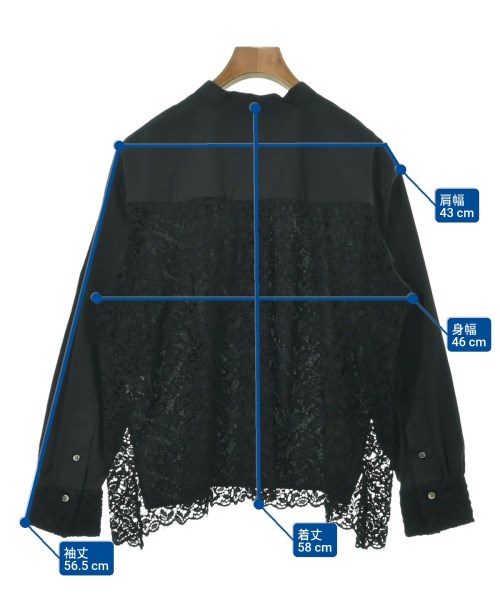 theory luxe（セオリーリュクス）ブラウス 黒 サイズ:38(M位) レディース/2200647302026