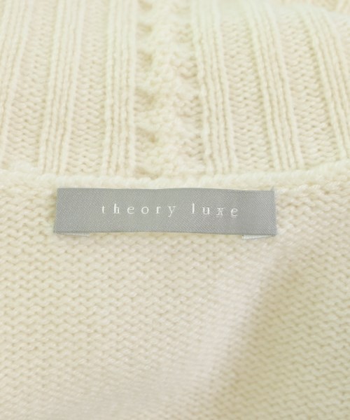 theory luxe（セオリーリュクス）ニット・セーター 白 サイズ:38(M位) レディース/2200647302040