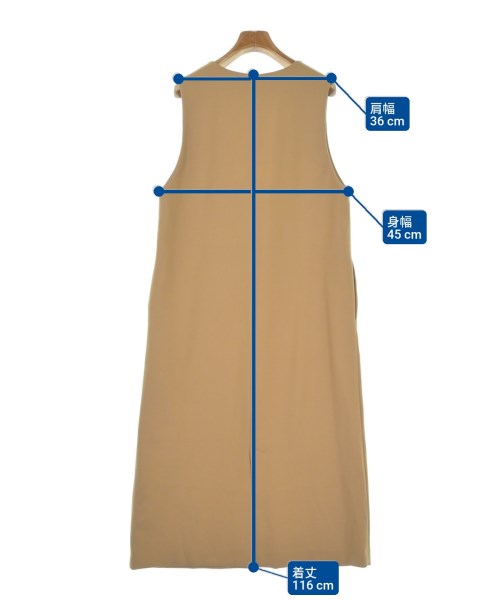 theory luxe（セオリーリュクス）ワンピース ベージュ サイズ:38(M位) レディース/2200632956128