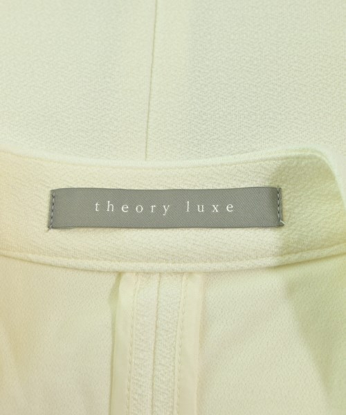 theory luxe（セオリーリュクス）ノーカラージャケット 白 サイズ:36(S位) レディース/2200647776032