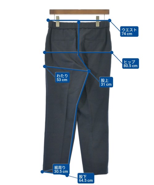 theory luxe（セオリーリュクス）スラックス 紺 サイズ:40(M位) レディース/2200639444031