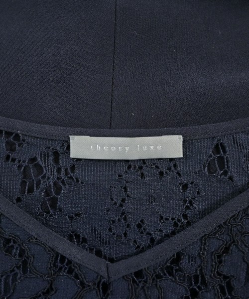 theory luxe（セオリーリュクス）ブラウス 紺 サイズ:38(M位) レディース/2200642853097