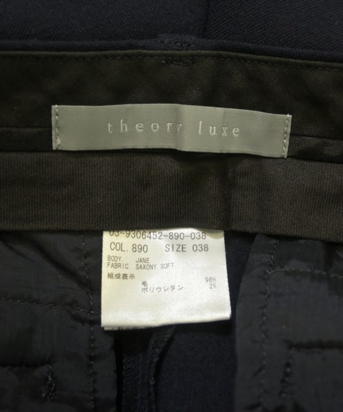 theory luxe（セオリーリュクス）スラックス 紺 サイズ:38(M位) レディース/2200643943025