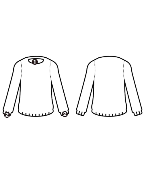 theory luxe（セオリーリュクス）ニット・セーター 白 サイズ:38(M位) レディース/2200648829034