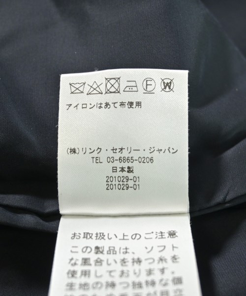 theory luxe（セオリーリュクス）チェスターコート 紺 サイズ:38(M位) レディース/2200648856016
