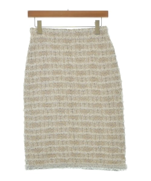 theory luxe（セオリーリュクス）ひざ丈スカート ベージュ サイズ:38(M位) レディース/2200635677020