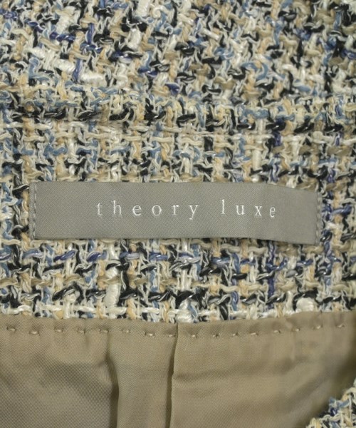 theory luxe（セオリーリュクス）ノーカラージャケット 白 サイズ:32(XS位) レディース/2200649486021
