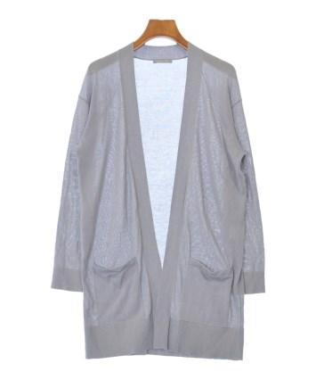 theory luxe 美品 ドレープ カーディガン コットン グレー 38 中古・古着通販】theory luxe (セオリーリュクス) Brushed Silk