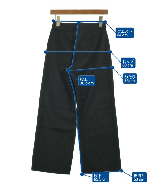 theory luxe（セオリーリュクス）スラックス 黒 サイズ:34(XS位) レディース/2200641895050