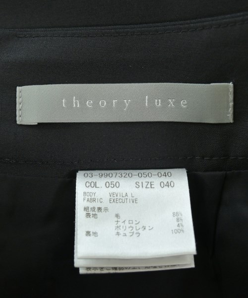 theory luxe（セオリーリュクス）ひざ丈スカート 黒 サイズ:40(M位) レディース/2200651235013
