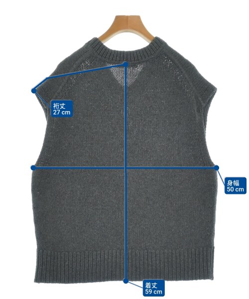 theory luxe（セオリーリュクス）ベスト グレー サイズ:38(M位) レディース/2200645176070