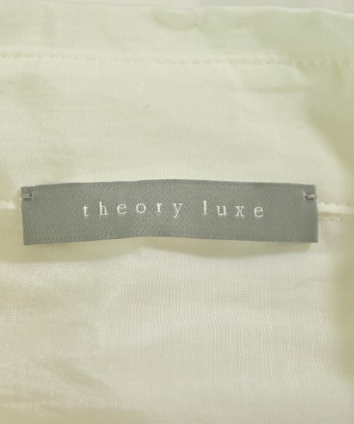 theory luxe（セオリーリュクス）カジュアルシャツ 白 サイズ:38(M位) レディース/2200650737167