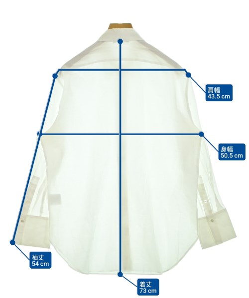 theory luxe（セオリーリュクス）カジュアルシャツ 白 サイズ:38(M位) レディース/2200650737167