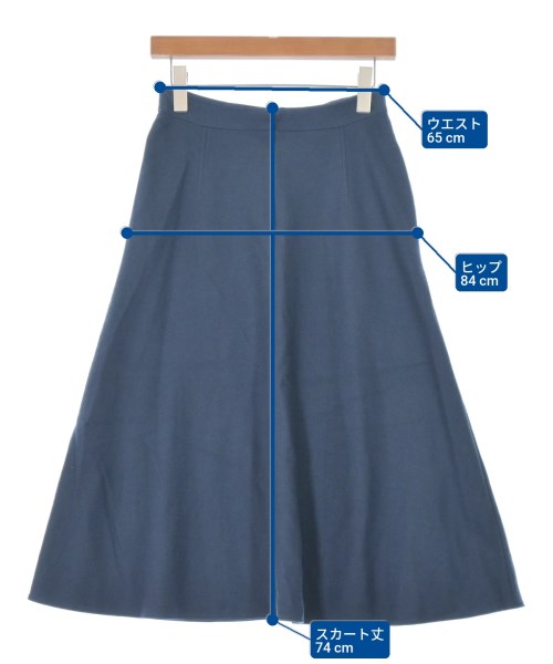theory luxe（セオリーリュクス）ロング・マキシ丈スカート 青 サイズ:S レディース/2200650052031