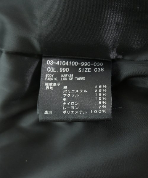 theory luxe（セオリーリュクス）テーラードジャケット 黒 サイズ:38(M位) レディース/2200642937124