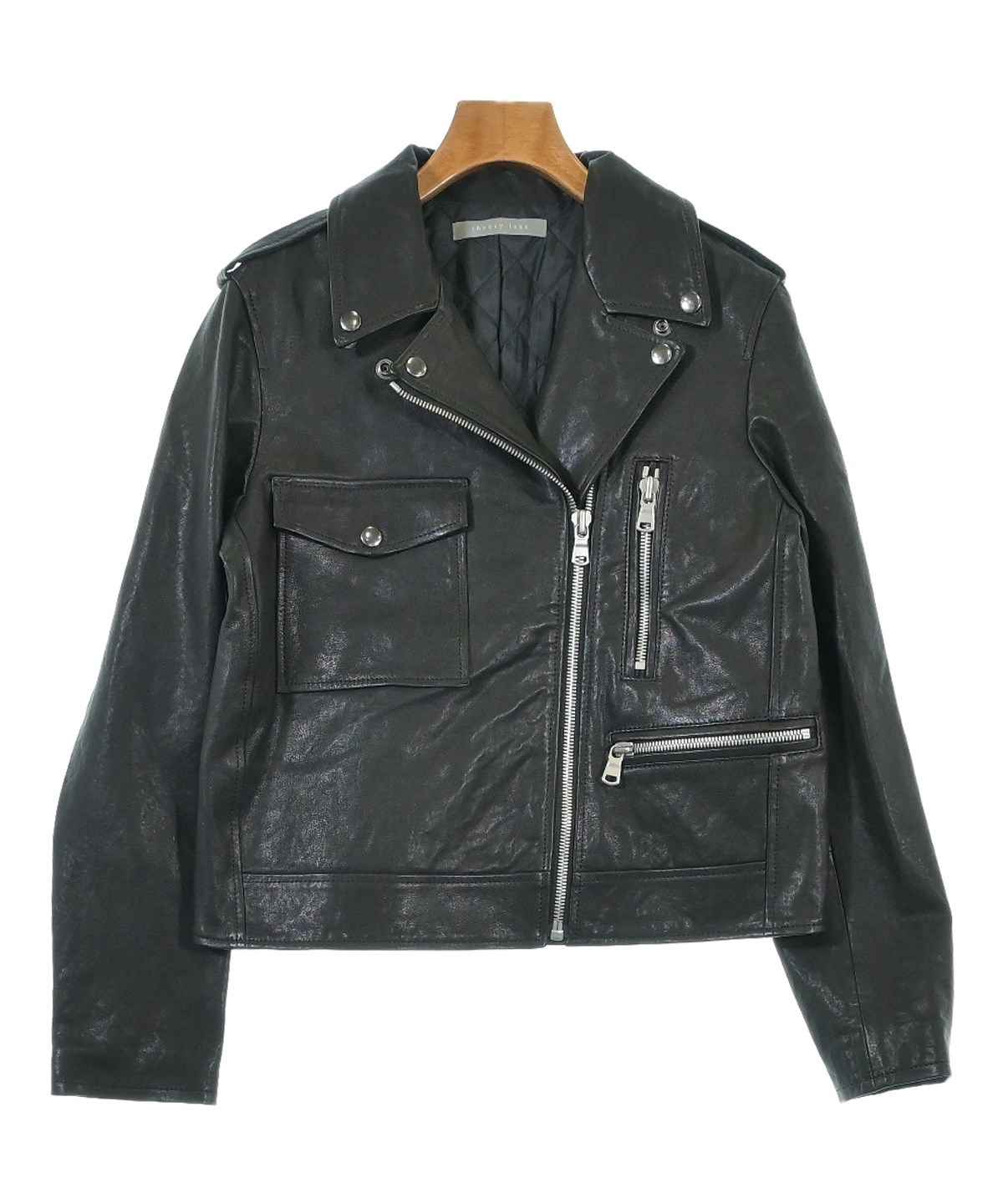 theory luxe（セオリーリュクス）ライダース 黒 サイズ:38(M位