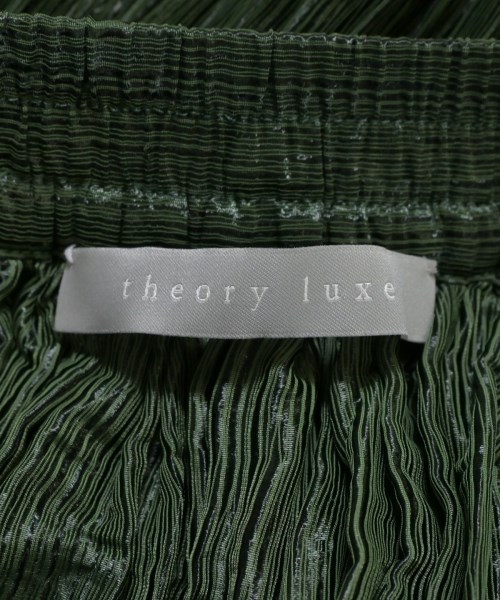 theory luxe（セオリーリュクス）ロング・マキシ丈スカート 緑 サイズ:38(M位) レディース/2200646966038
