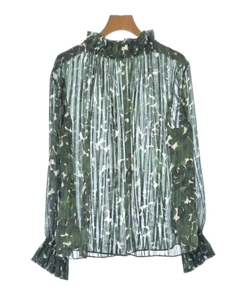 theory luxe(セオリーリュクス)ブラウス 緑 サイズ:38(M位)/2200646966045